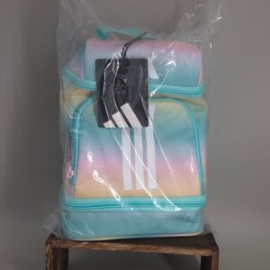 Adidas Excelerator Lunch Bag Unisex OSFA Gradient Flash Aqua Ombre Sporty NWT